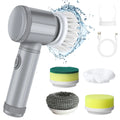 Xiaomi 5 in 1 Powerful Electric Cleaning Brush Spin Scrubber Brush Deep Cleaning with 5 Replaceable Heads For Bathroom Kitchen